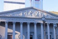 Pediment Cathedral Facade Architecture Detail