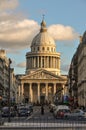 Pediment of the Pantheon, Paris, France Royalty Free Stock Photo