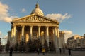 Pediment of the Pantheon, Paris, France Royalty Free Stock Photo