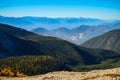 Pedley Pass Landscape in Fall Royalty Free Stock Photo