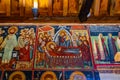 PEDOULAS, CYPRUS, AUGUST 22, 2017: Interior of church of Archangel Michael in Pedoulas village on Cyprus