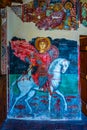 PEDOULAS, CYPRUS, AUGUST 22, 2017: Interior of church of Archangel Michael in Pedoulas village on Cyprus