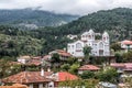 Pedoulas village in the Nicosia District of Cyprus, located in t