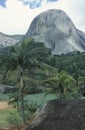 The Pedra Azul (Blue Stone) in the state of Espirito Santo, Brazil. Royalty Free Stock Photo