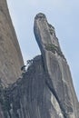 Pedra Azul in Domingos Martins, state of Espirito Santo, Brazil. The stone got its name from its blue color Royalty Free Stock Photo