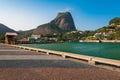 Pedra da Gavea Mountain Formation in Rio Royalty Free Stock Photo