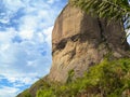 Pedra Da Gavea stone in Rio de Janeiro Royalty Free Stock Photo