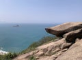 Pedra do TelÃÂ©grafo. Instragram famous spot in Rio de Janeiro. Royalty Free Stock Photo