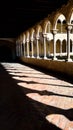 Pedralbes monastery cloister. Barcelona, Catalonia, Spain. Royalty Free Stock Photo