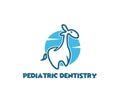Pedriatic dentistry logo vector