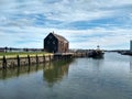 Pedrick Store House at the Salem Maritime National Historic Site Royalty Free Stock Photo