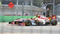 Pedro de la Rosa racing in F1 Singapore Grand Prix