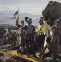Pedro de Valdivia, Spanish conquistador founding Santiago de la Nueva Extremadura, present day Chile