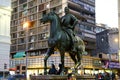 Pedro Valdivia statue - Santiago de Chile