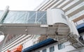 Pedway on a ship Royalty Free Stock Photo