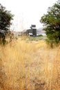 Peek at a Grain Elevator Royalty Free Stock Photo