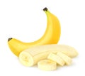 Peeled banana