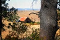 Peeking at a Country Barn