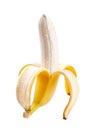 Peeled banana