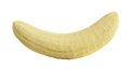 peeled Banana Open Banana 3d render isolated on a white background no shadow