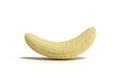 Peeled Banana Open Banana 3d render on a white backgrou