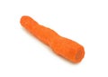 Peeled carrot, isolated