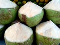 Peeled Coconut Pile Royalty Free Stock Photo