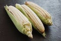 Peeled corn, elote maiz mexican food in mexico