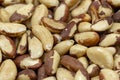 Peeled dried cashew nut in bulk. Royalty Free Stock Photo