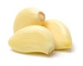 Peeled Garlic Royalty Free Stock Photo