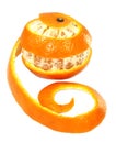 Peeled orange Royalty Free Stock Photo