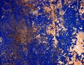 Peeled paint surface Royalty Free Stock Photo