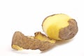 Peeled Potato Royalty Free Stock Photo