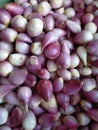 Peeled red onion Royalty Free Stock Photo