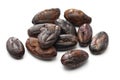 Peeled roasted cacao cocoa beans