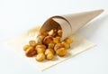 Peeled roasted chestnuts