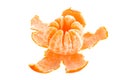 Peeled sweet clementine