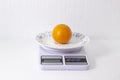 tangerines peeled and peeled on scales Royalty Free Stock Photo