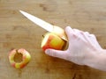 Peeling an Apple