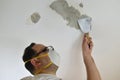 Peeling a Ceiling Royalty Free Stock Photo