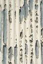Peeling paint from metal surface Royalty Free Stock Photo