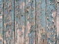 Peeling paint on old timber