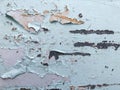 Peeling paint on wall, abstract crack wallpaper
