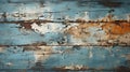 Peeling Paint On Wood: Texture, Rusty Background, Raw Vulnerability Royalty Free Stock Photo