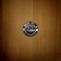 Peephole Royalty Free Stock Photo