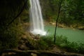 Pefectly wild nautic cascade in north american country