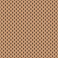 Peg board perforated texture background material with oval holes seamless pattern board vector illustration. Royalty Free Stock Photo