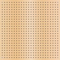Peg board perforated texture background material with round holes pattern board vector illustration. Royalty Free Stock Photo