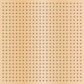 Peg board perforated texture background material with round holes pattern board vector illustration. Royalty Free Stock Photo