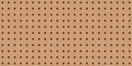 Peg board perforated texture background material with round holes pattern board vector illustration. Royalty Free Stock Photo